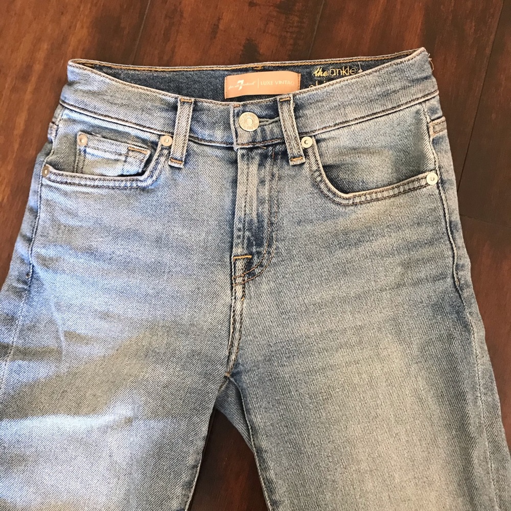 7 For All Mankind Ankle Skinny Jeans
